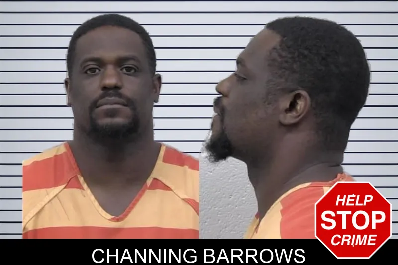 Channing Barrows mugshot