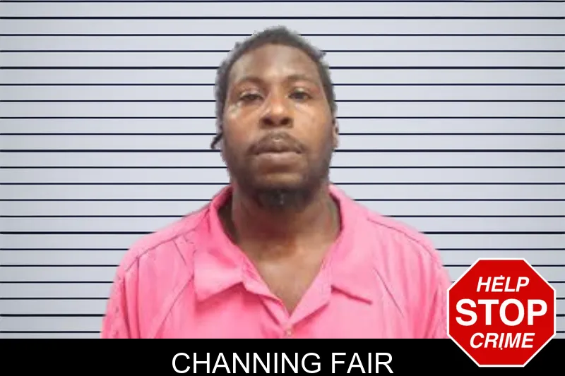 Channing Fair mugshot