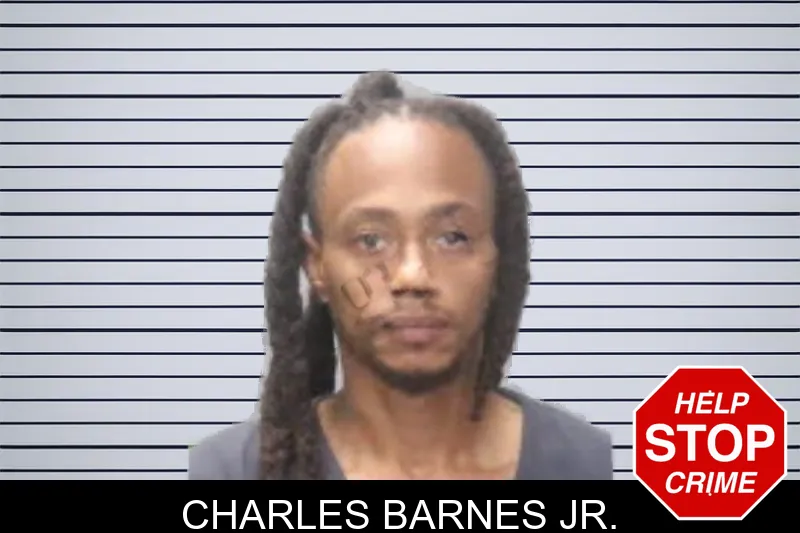 Charles Barnes Jr. mugshot