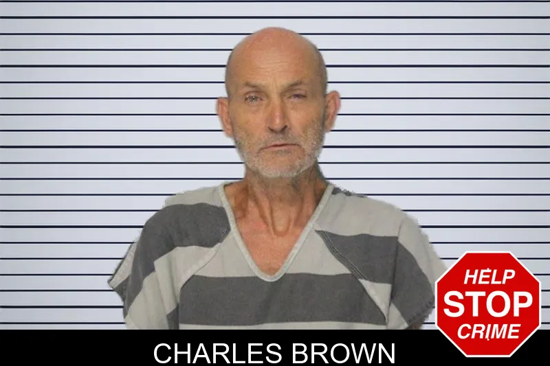 Charles Brown mugshot