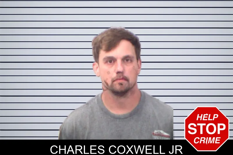 Charles Coxwell Jr mugshot