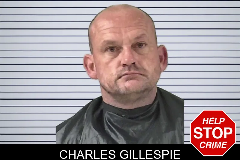 Charles Gillespie mugshot