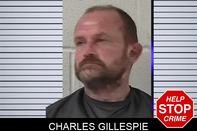 Charles Gillespie mugshot