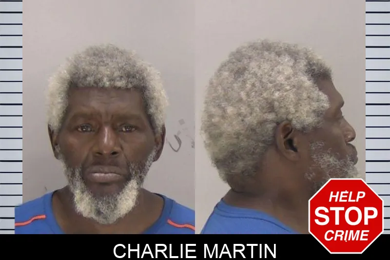Charlie Martin mugshot
