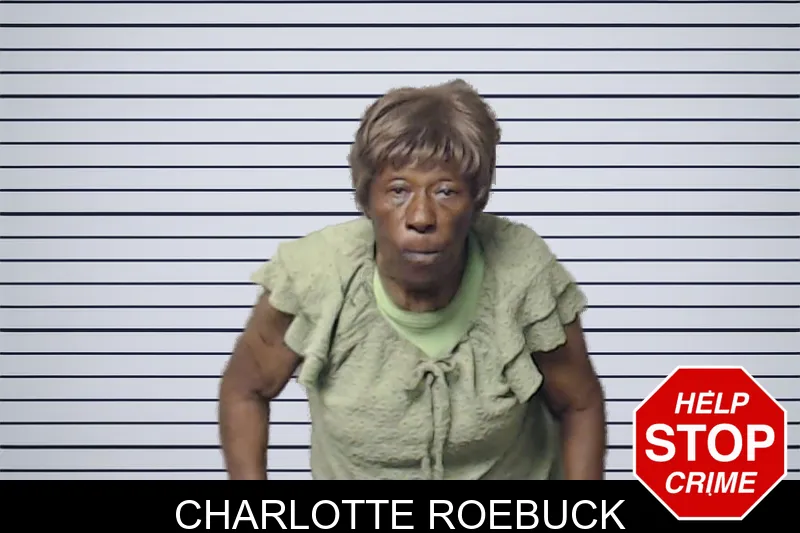 Charlotte Roebuck mugshot