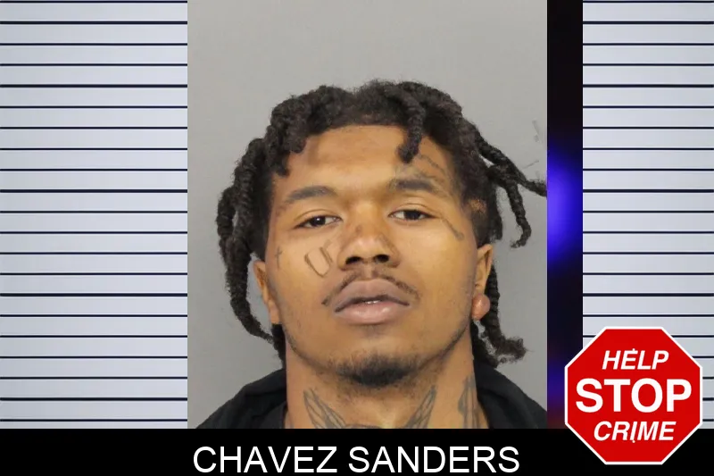 Chavez Sanders mugshot – Cobb County , Georgia Chavez Sanders mugshot