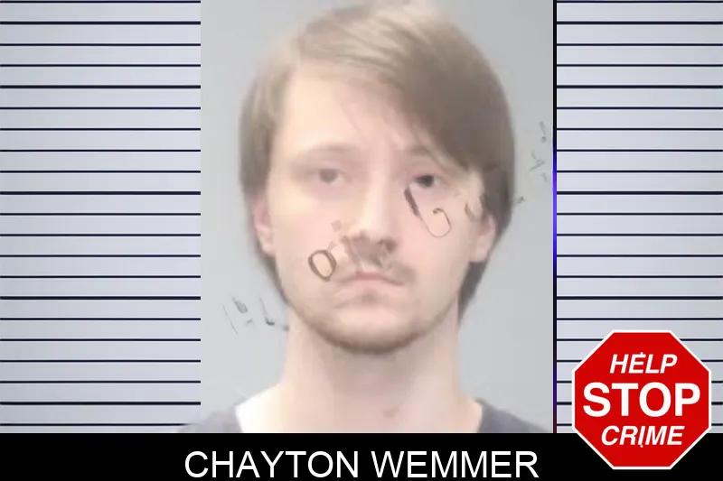 Chayton Wemmer mugshot