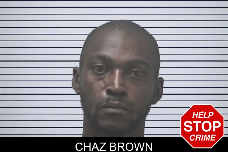 Chaz Brown mugshot