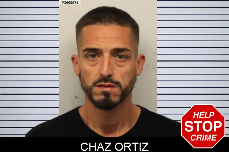 Chaz Ortiz mugshot