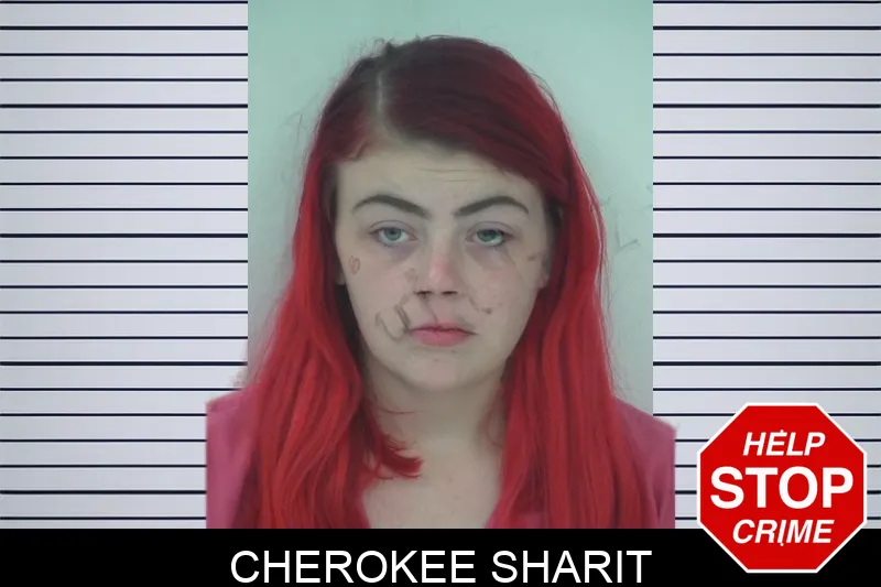 Cherokee Sharit mugshot
