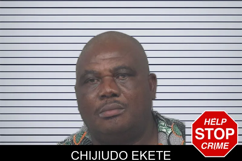 Chijiudo Ekete mugshot