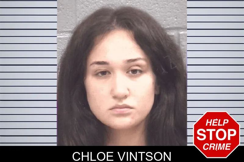 Chloe Vintson mugshot