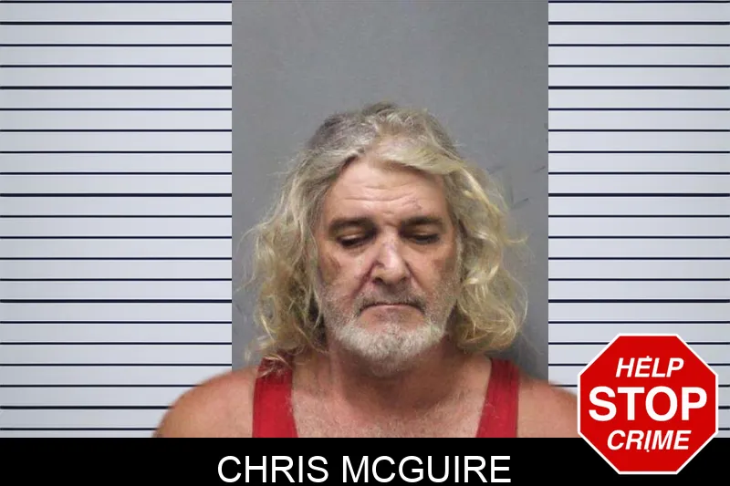 Chris McGuire mugshot