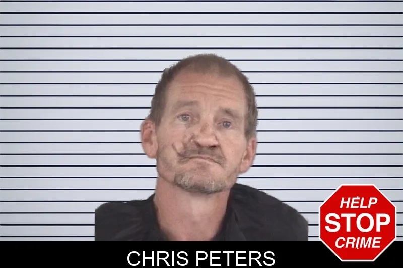 Chris Peters mugshot