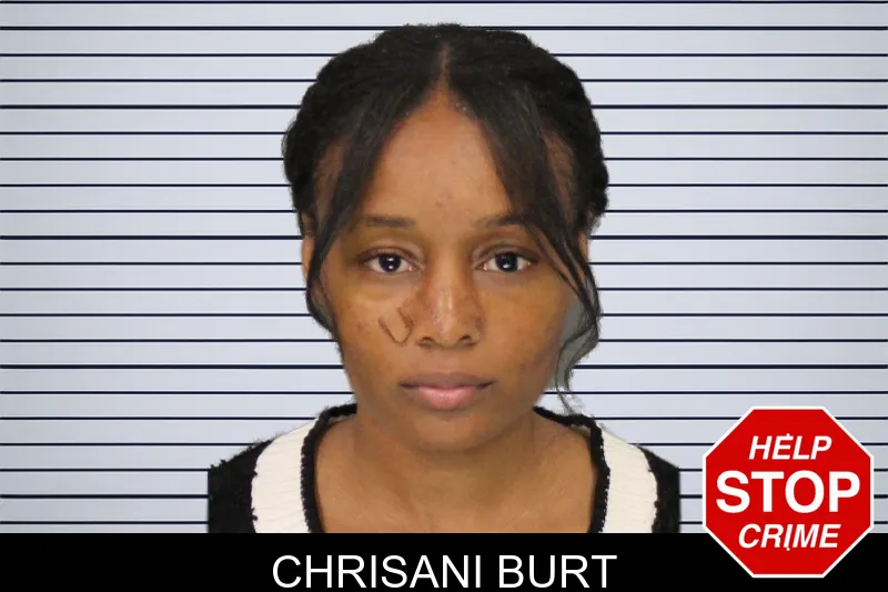 Chrisani Burt mugshot