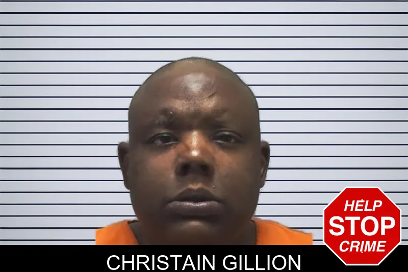 Christain Gillion mugshot
