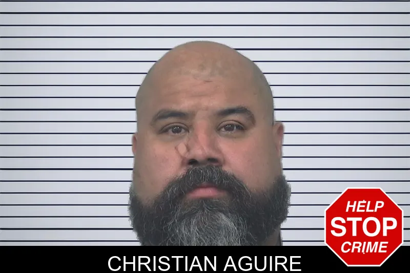 Christian Aguire mugshot
