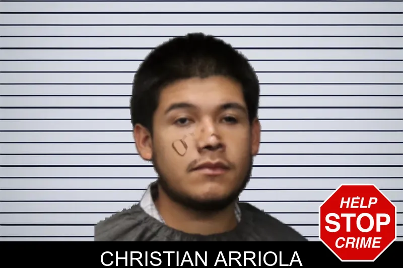 Christian Arriola mugshot