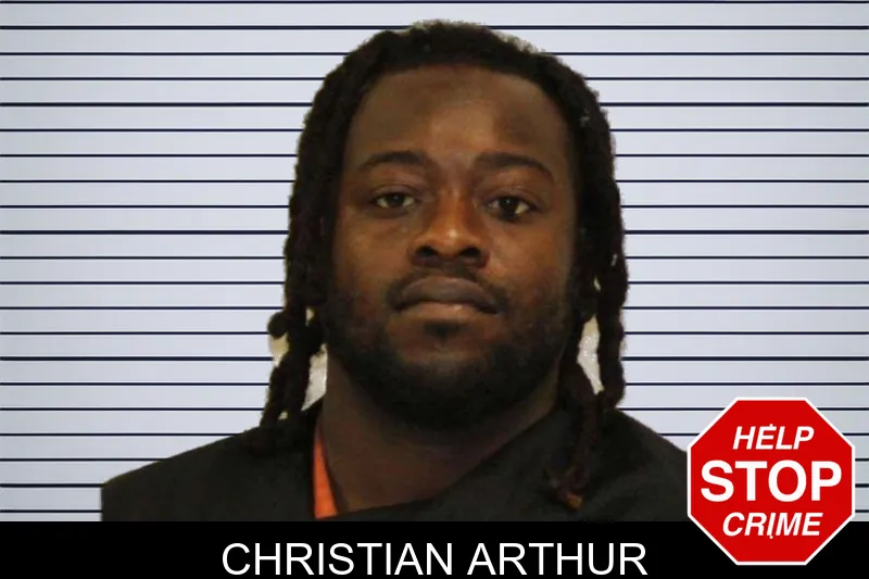 Christian Arthur mugshot