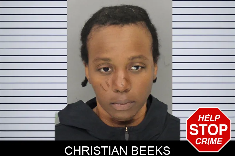 Christian Beeks mugshot