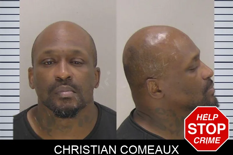 Christian Comeaux mugshot