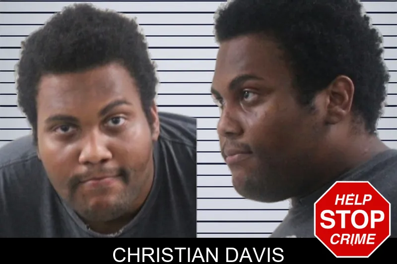 Christian Davis mugshot