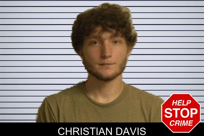 Christian Davis mugshot