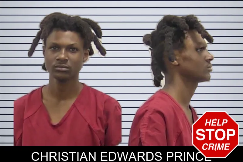 Christian Edwards Prince mugshot