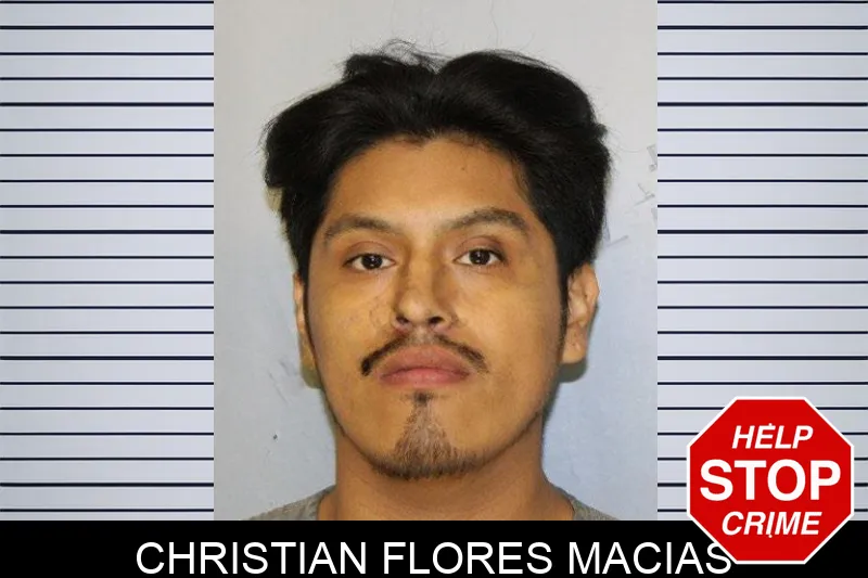 Christian Flores Macias mugshot