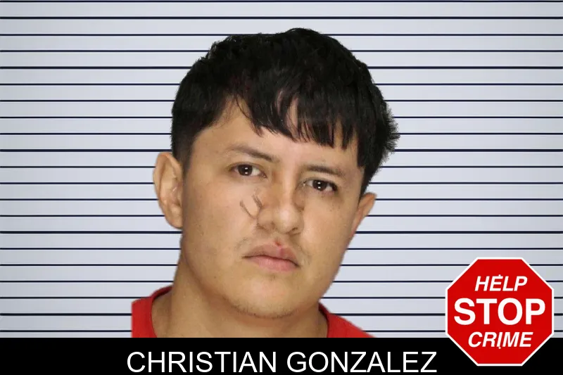 Christian Gonzalez mugshot
