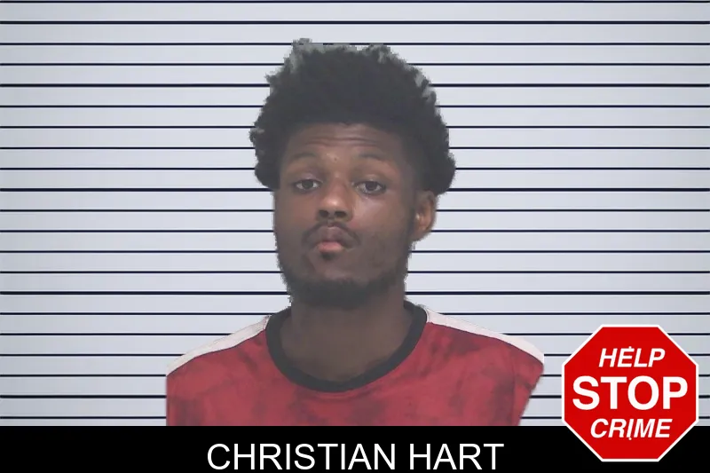 Christian Hart mugshot