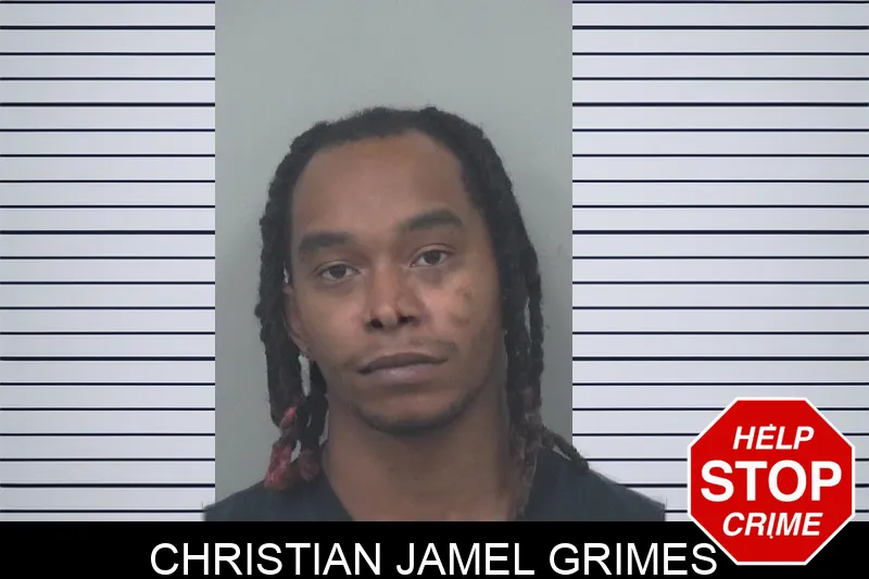 Christian Jamel Grimes mugshot