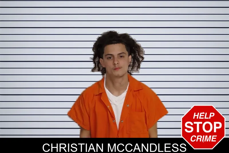 Christian McCandless mugshot