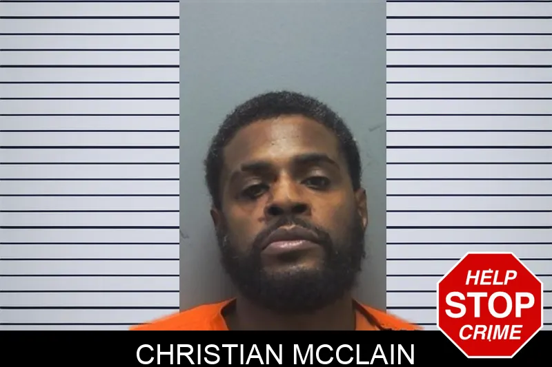 Christian McClain mugshot