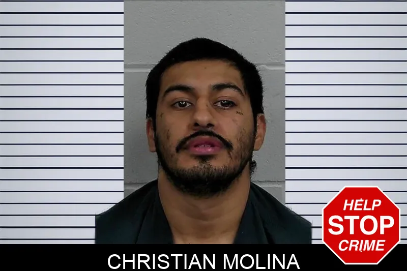Christian Molina mugshot