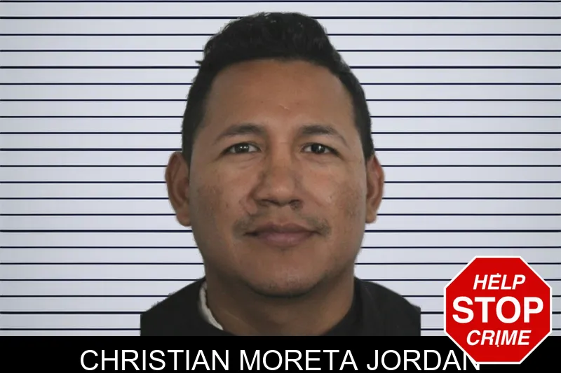 Christian Moreta Jordan mugshot