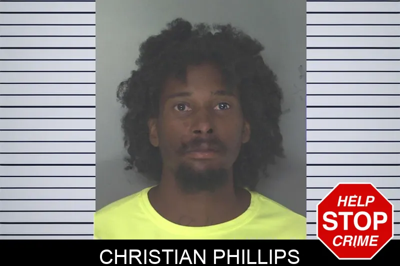 Christian Phillips mugshot