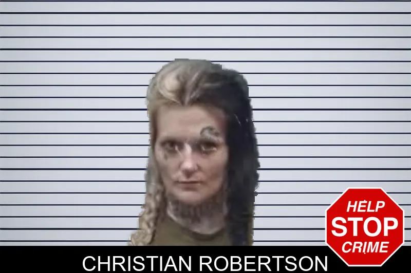 Christian Robertson mugshot