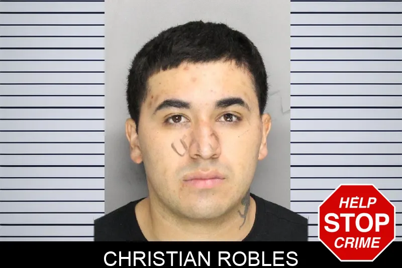 Christian Robles mugshot