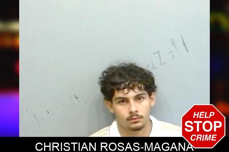 Christian Rosas-Magana mugshot