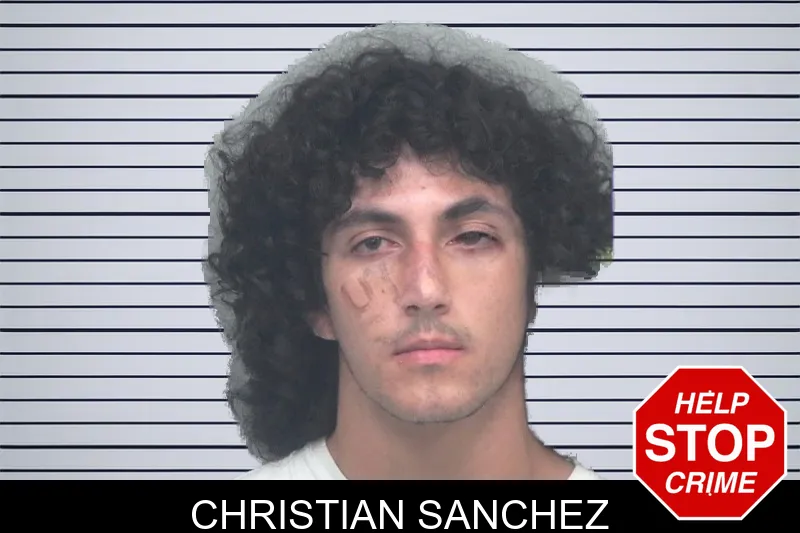 Christian Sanchez mugshot
