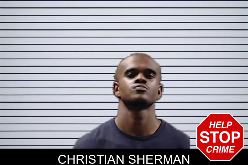 Christian Sherman mugshot