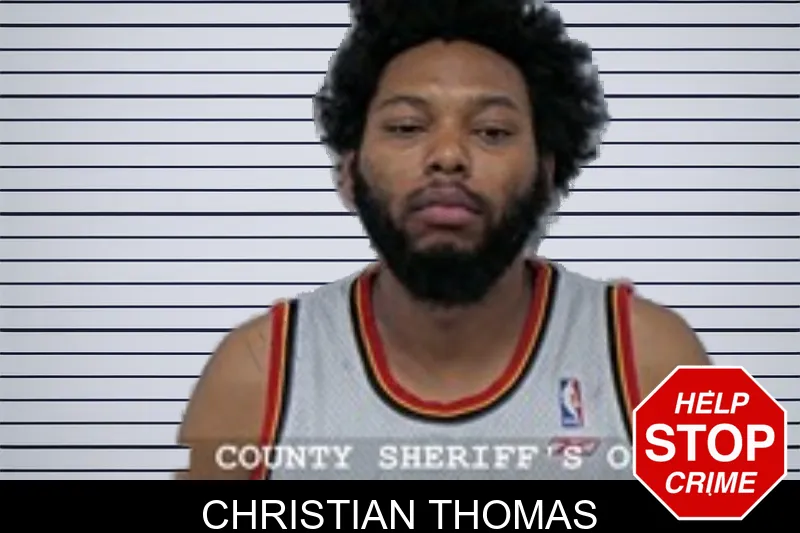 Christian Thomas mugshot