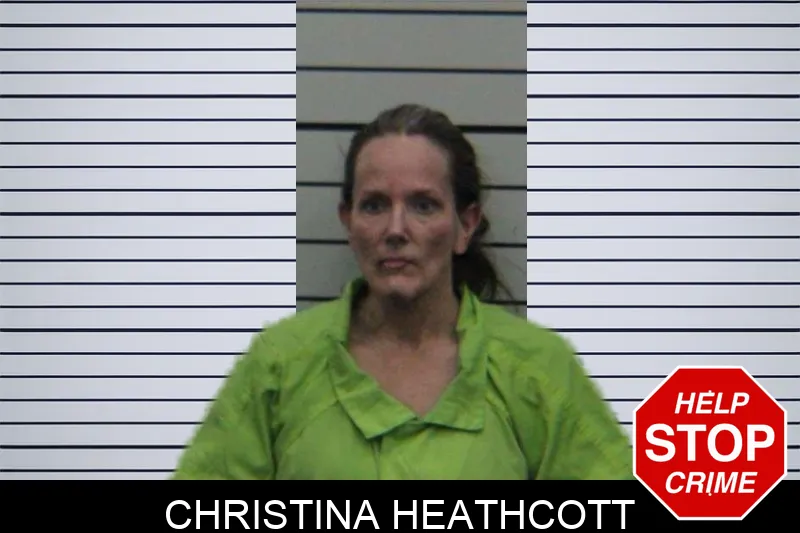 Christina Heathcott mugshot