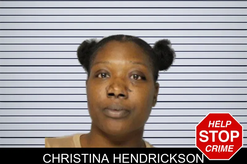 Christina Hendrickson mugshot