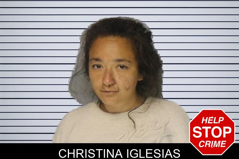 Christina Iglesias mugshot
