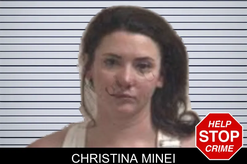 Christina Minei mugshot