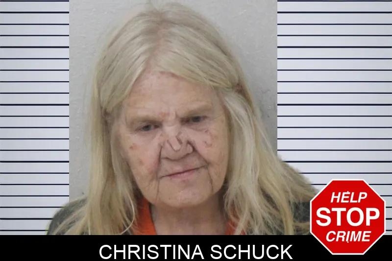 Christina Schuck mugshot