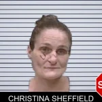 Christina Sheffield mugshot