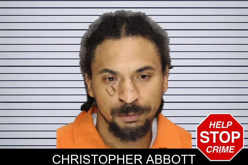 Christopher Abbott mugshot